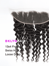 Brooklyn Hair 13x4 HD Lace Frontal – Loose Deep Wave True Swiss HD 100% Remy Human Hair